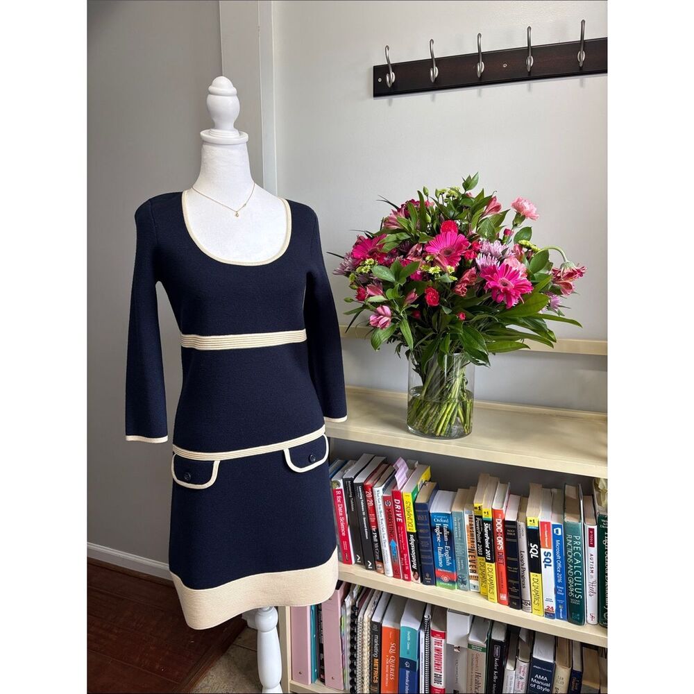 Kate Spade Navy and White Dress